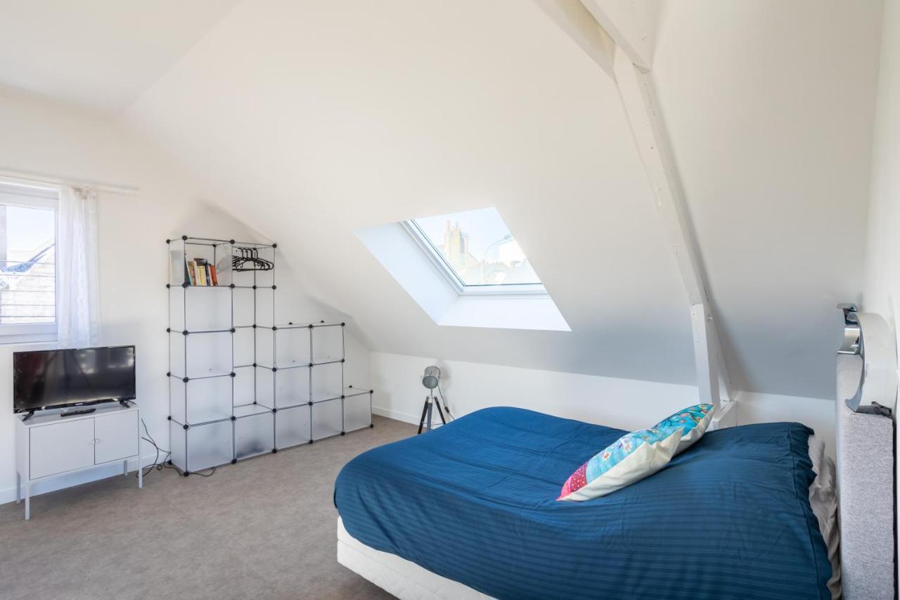 Teranga - Studio Avec Grande Terrasse Dans Rennes Kültér fotó