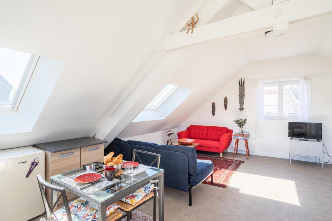 Teranga - Studio Avec Grande Terrasse Dans Rennes Kültér fotó