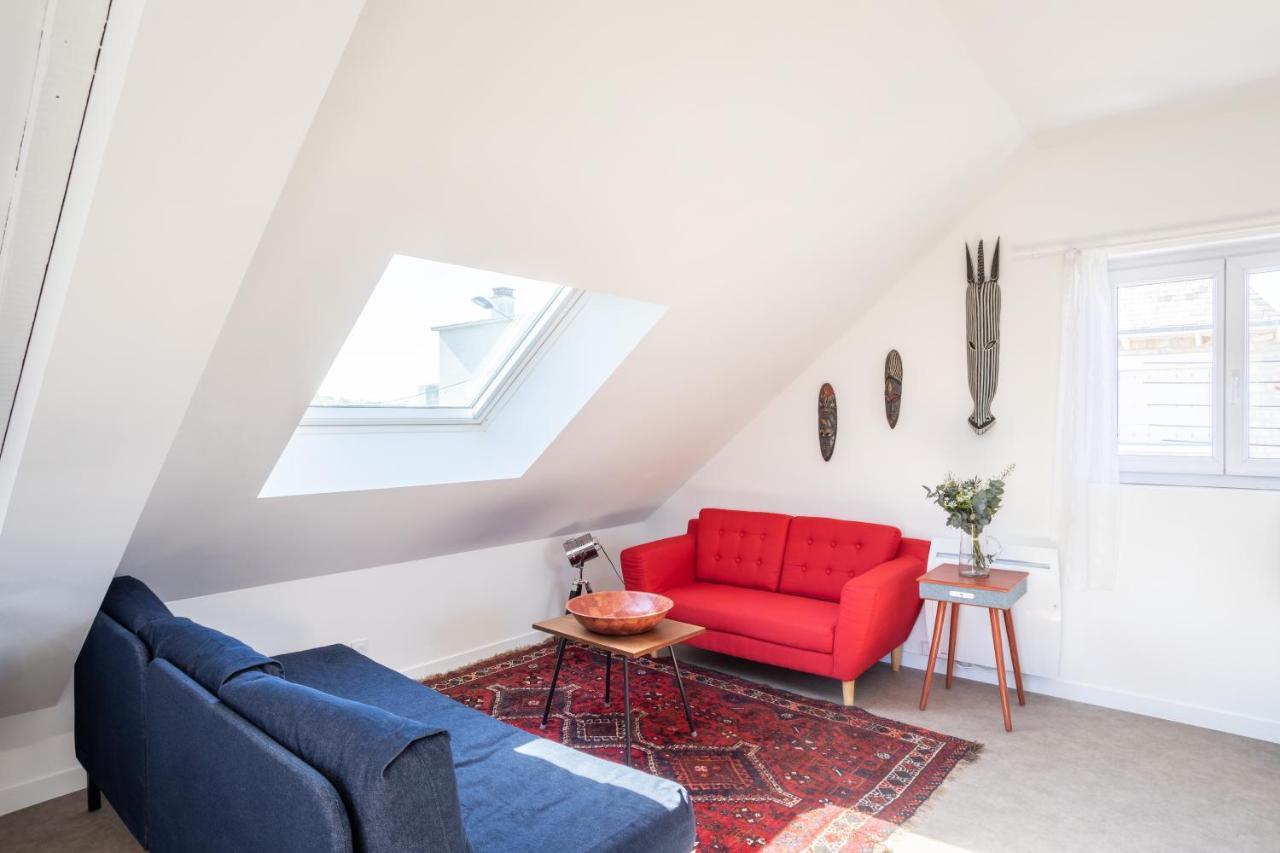 Teranga - Studio Avec Grande Terrasse Dans Rennes Kültér fotó