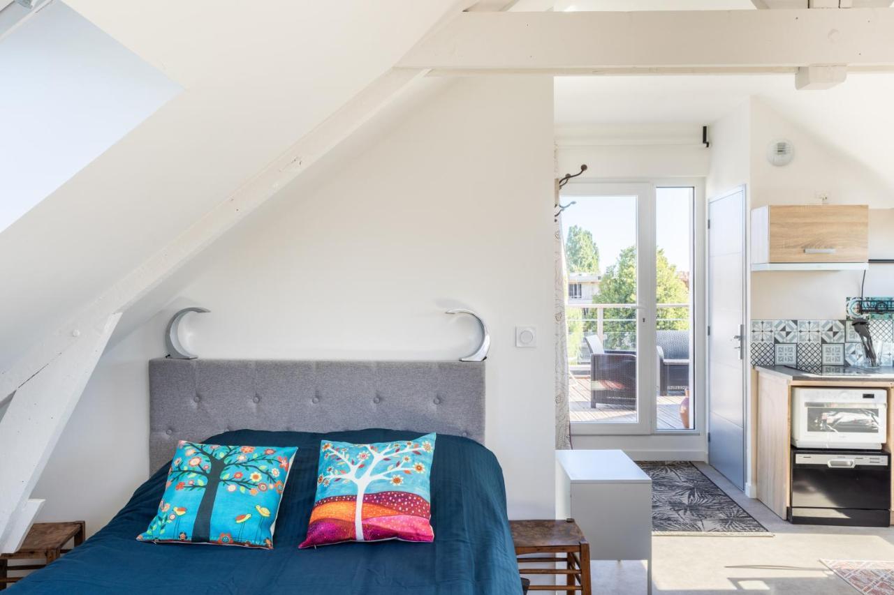 Teranga - Studio Avec Grande Terrasse Dans Rennes Kültér fotó